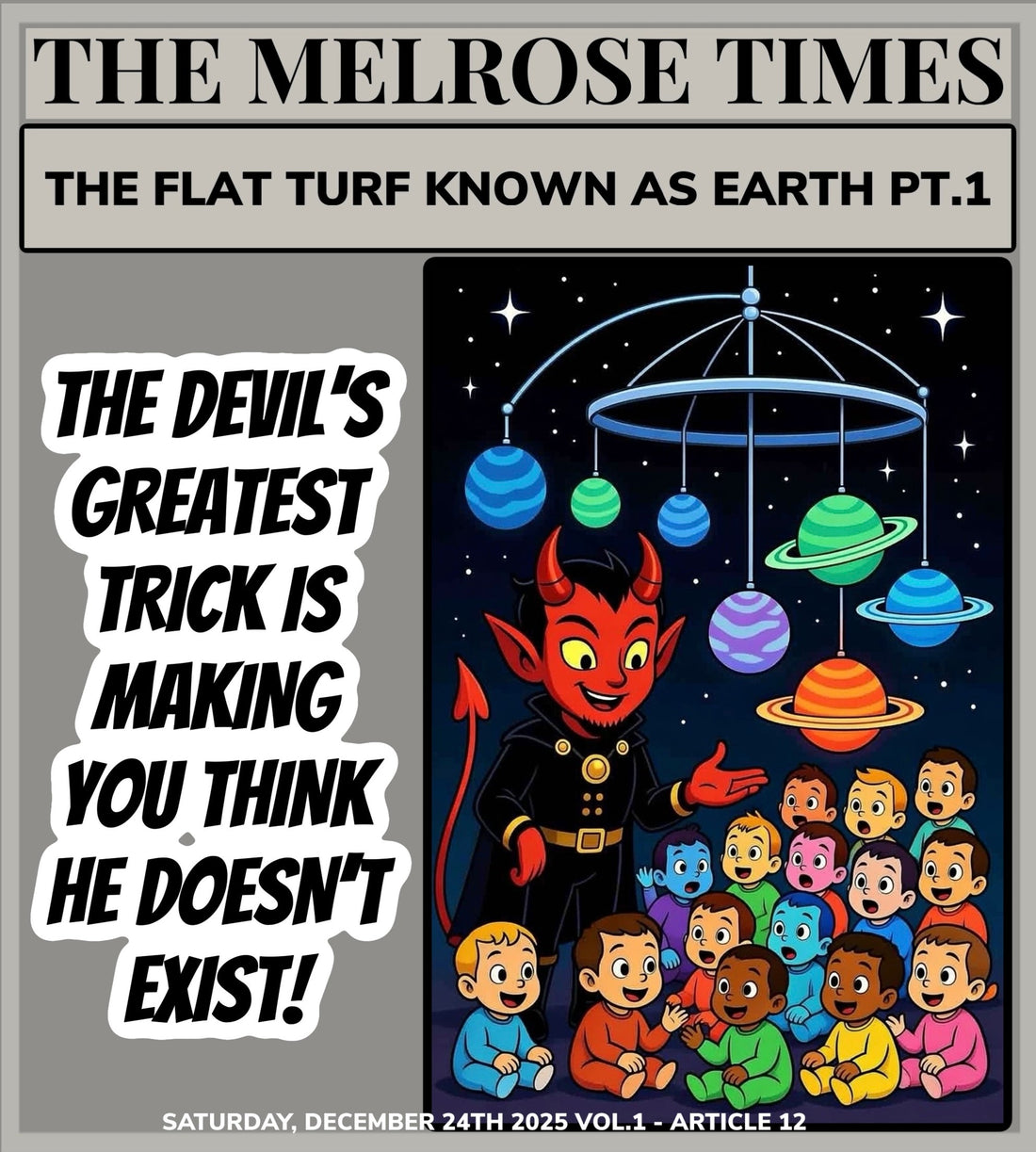 The Flat Turf Known As Earth Pt.1