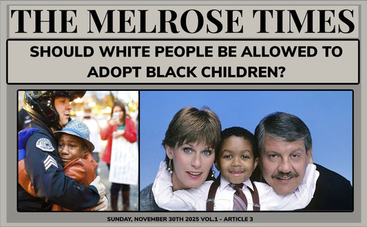 Should white people be allowed to adopt Black children?