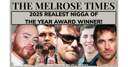 2025 Realest Nigga Of The Year Award Winner!